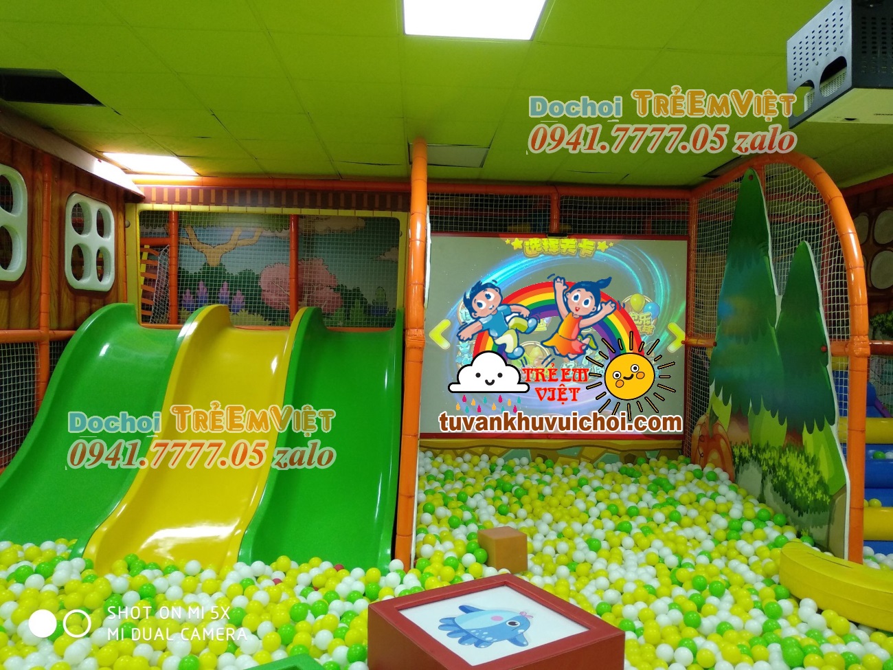 chi phí đầu tư khu vui chơi trẻ em, chi phi dau tu khu vui choi tre em