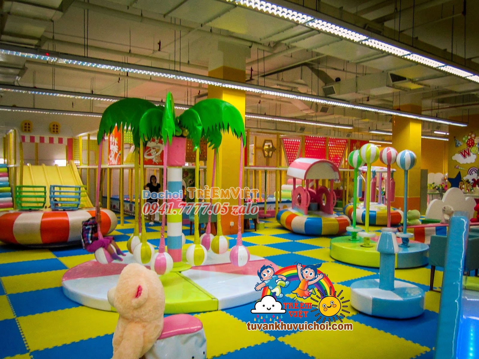 thiết kế khu vui chơi, tư vấn mở khu vui chơi trẻ em, khu vui chơi liên hoàn, nhà liên hoàn