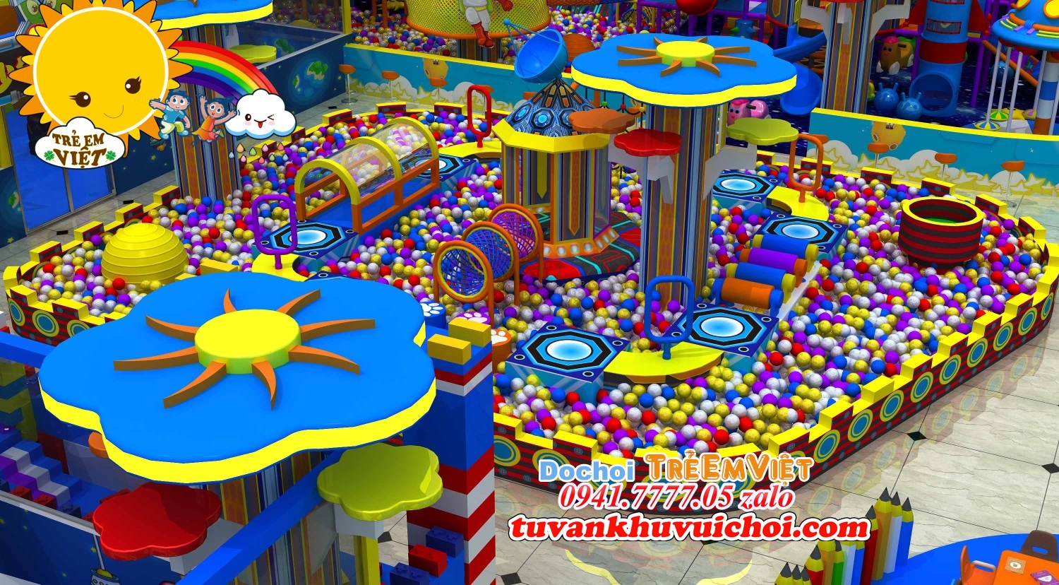 Thiết kế khu vui chơi thiếu nhi