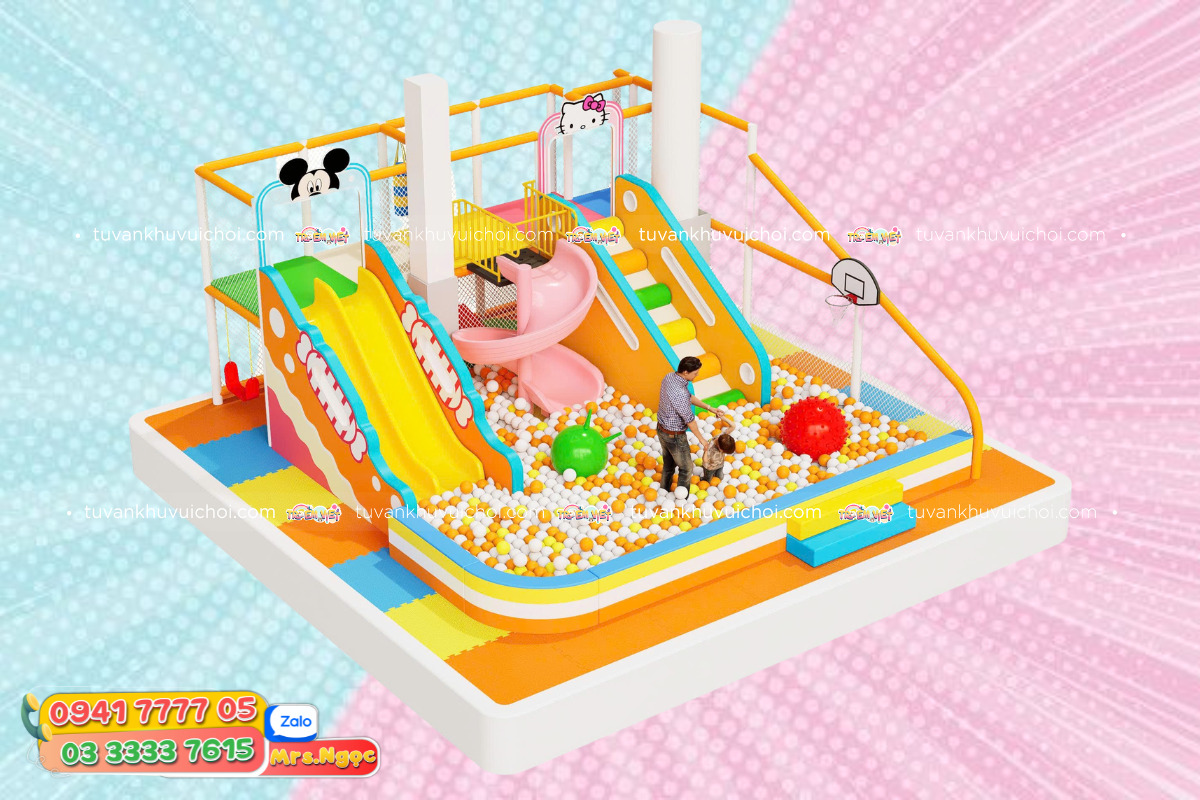 Xu hướng phối màu _Hot Trend_ cho khu vui chơi năm 2026.jpg