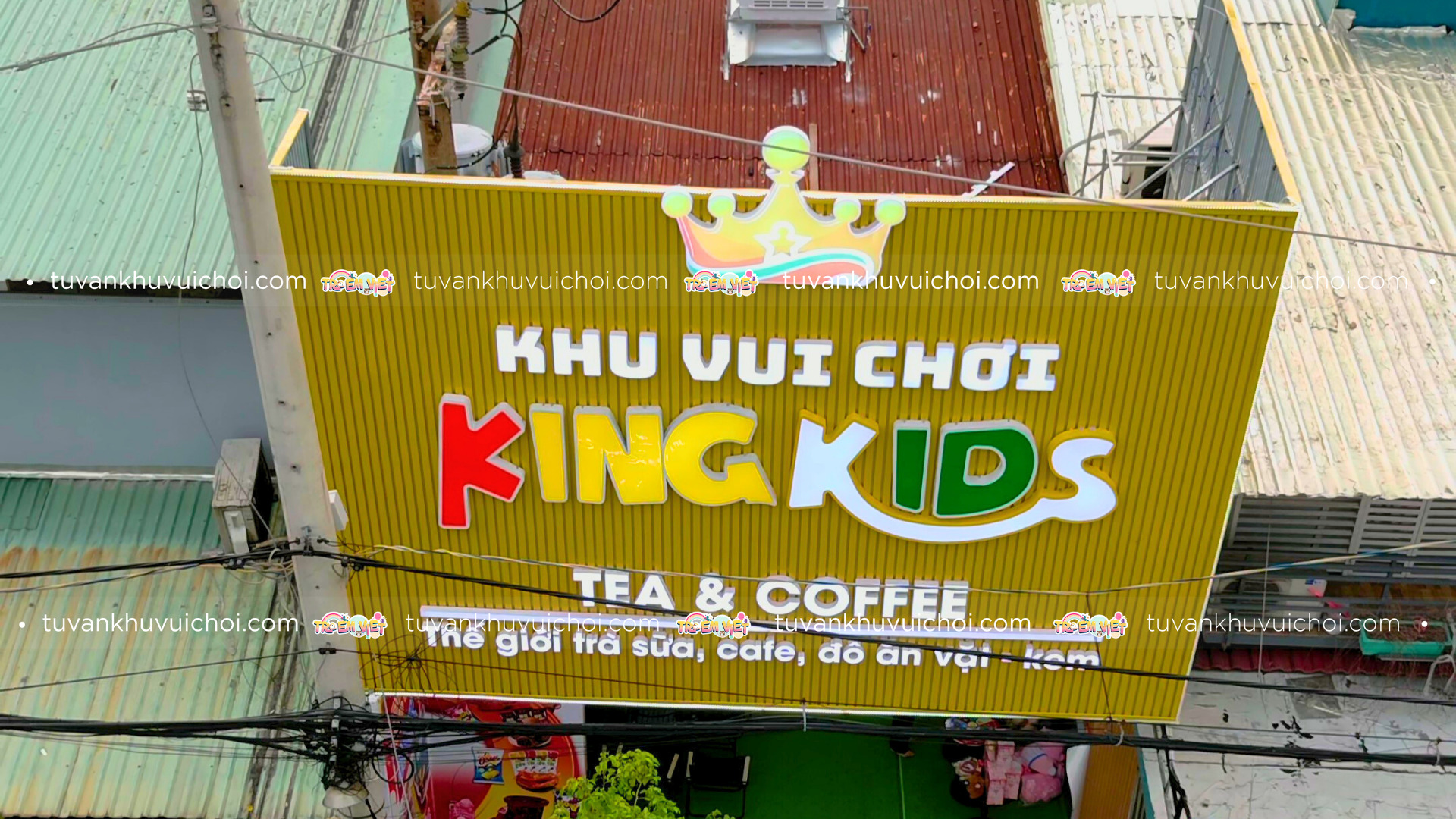 Đặt tên khu vui chơi là yếu tố quan trọng