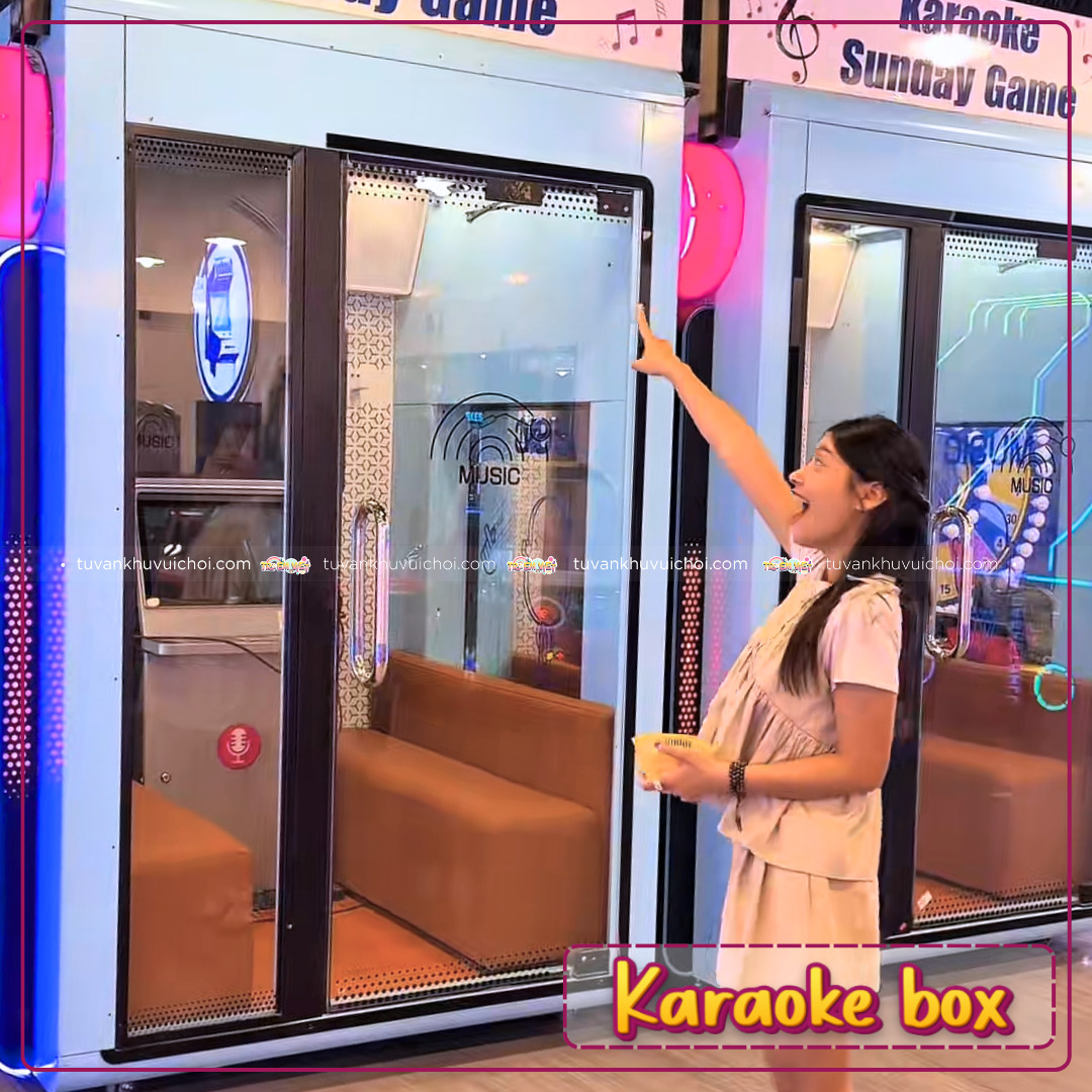 Không gian giải trí riêng tư, hấp dẫn cho ba mẹ tại khu vui chơi