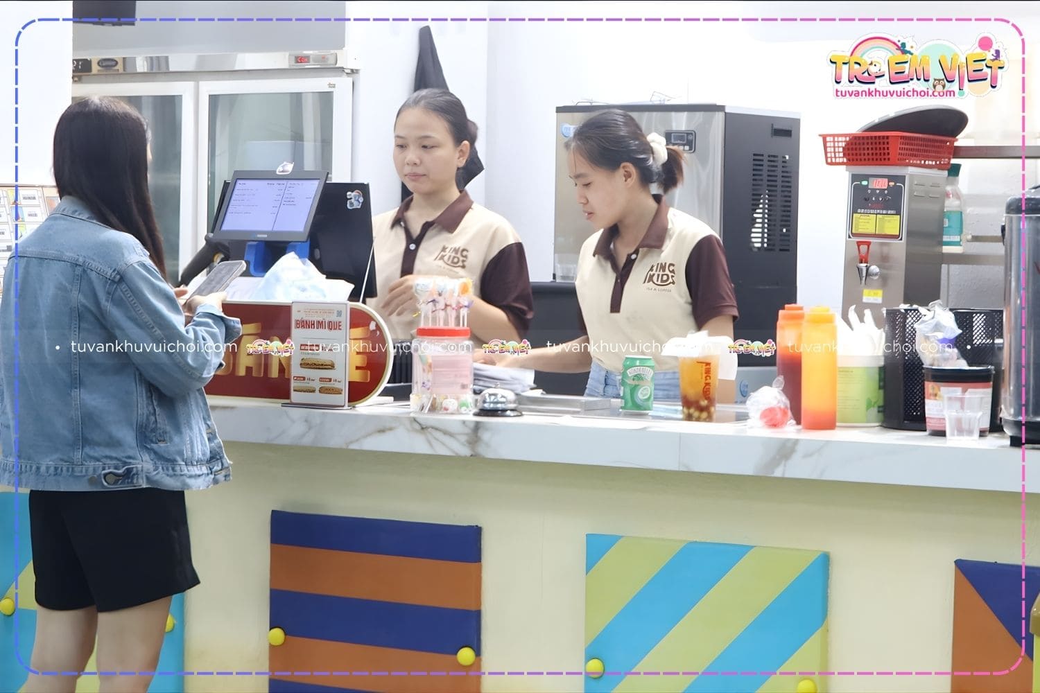 Mô hình STOCK ở khu vui chơi