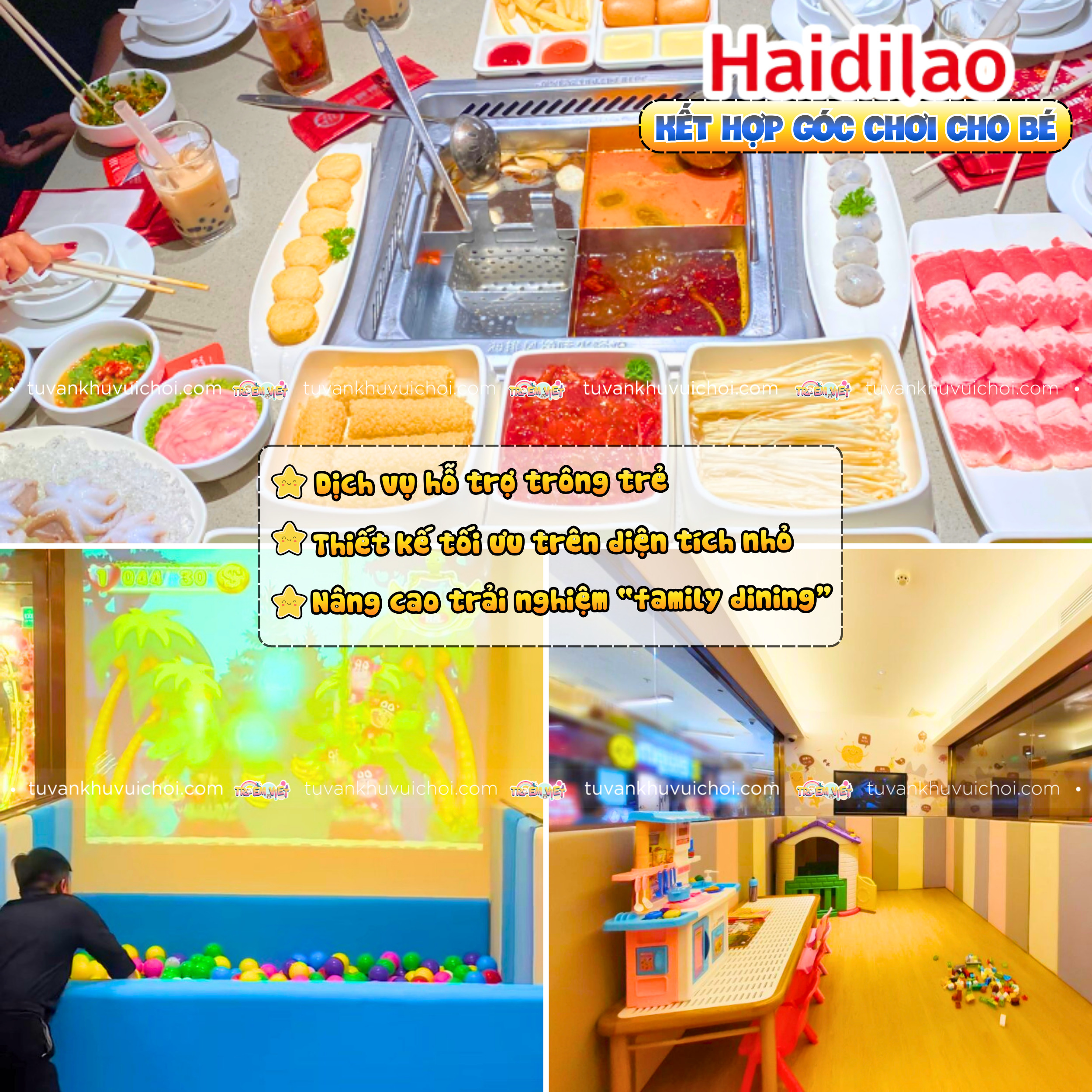 Ông lớn Haidilao cũng kinh doanh nhà hàng có khu vui chơi trẻ em