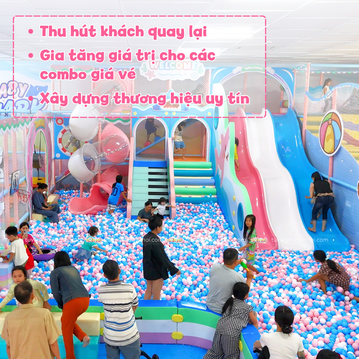 Những lợi ích của tổ chức workshop cho bé tại các khu vui chơi trẻ em