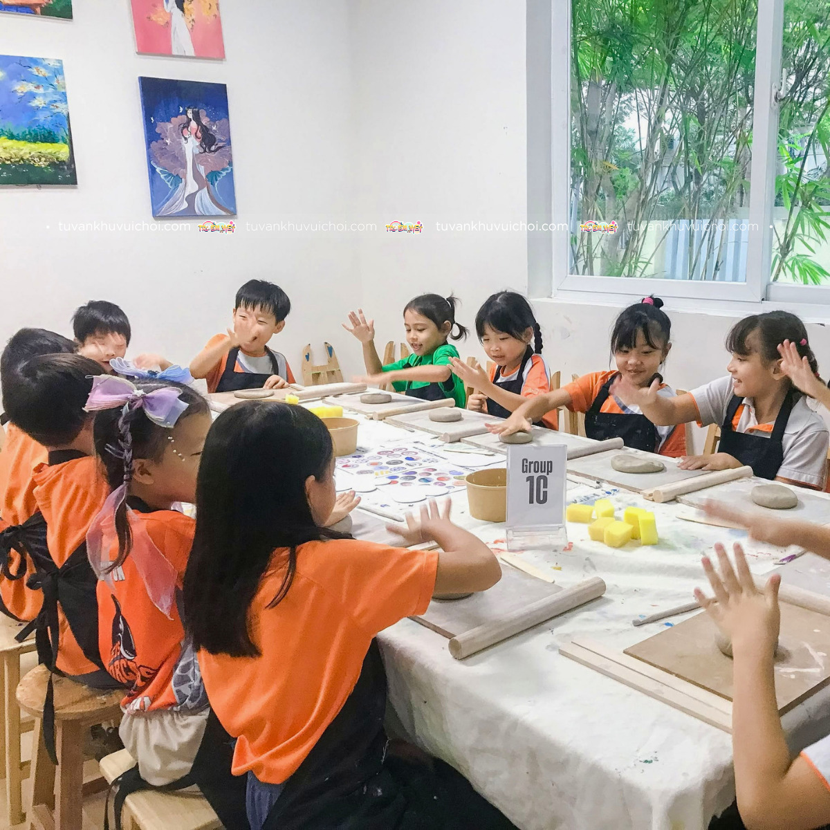 Tiến hành tổ chức workshop cho bé an toàn và hiệu quả