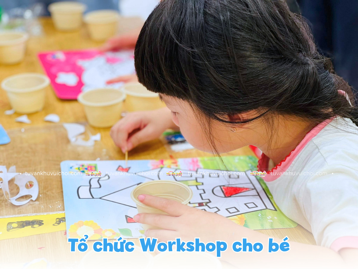 Workshop cho bé là xu hướng đang được nhiều phụ huynh quan tâm
