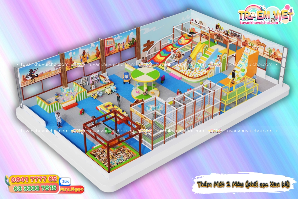 Thảm mút 2 màu - phối sọc xen kẽ (3D).jpg