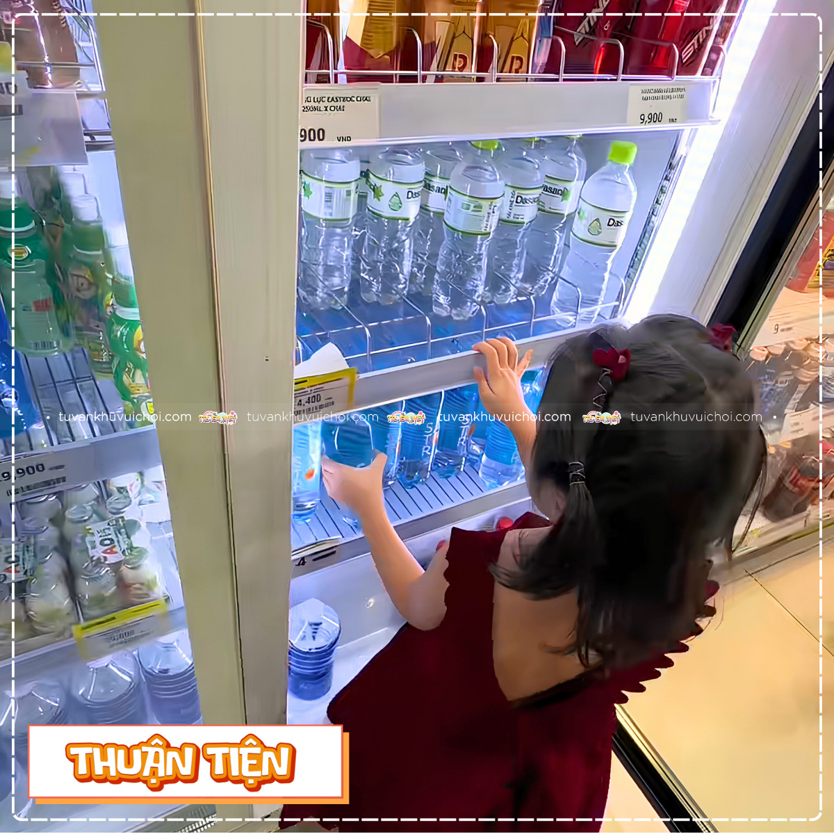 Các sản phẩm mục tiêu đẩy mạnh cần đặt ở vị trí thuận tiện, dễ lấy