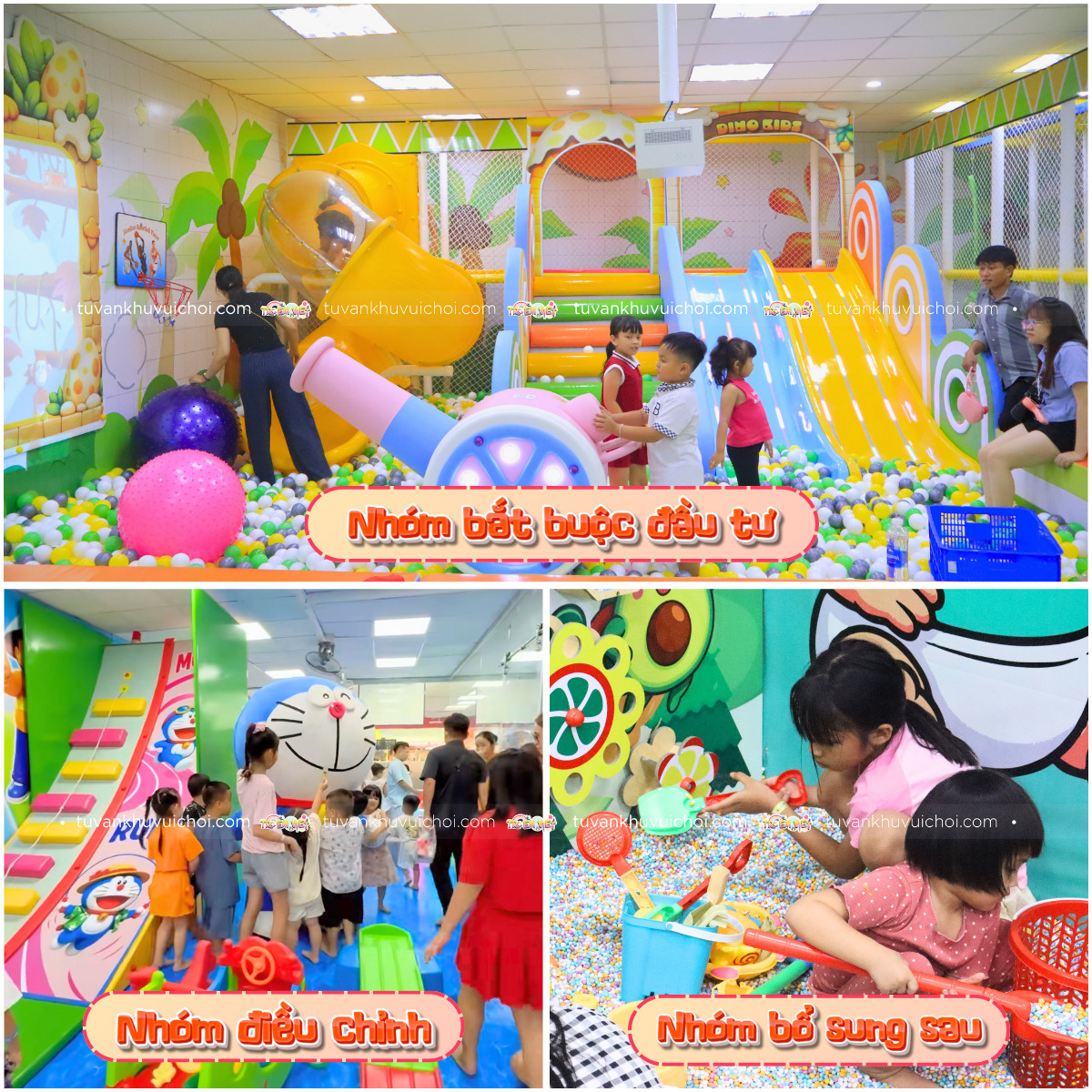 Chia các hạng mục đầu tư thành các nhóm theo mức độ cần thiết