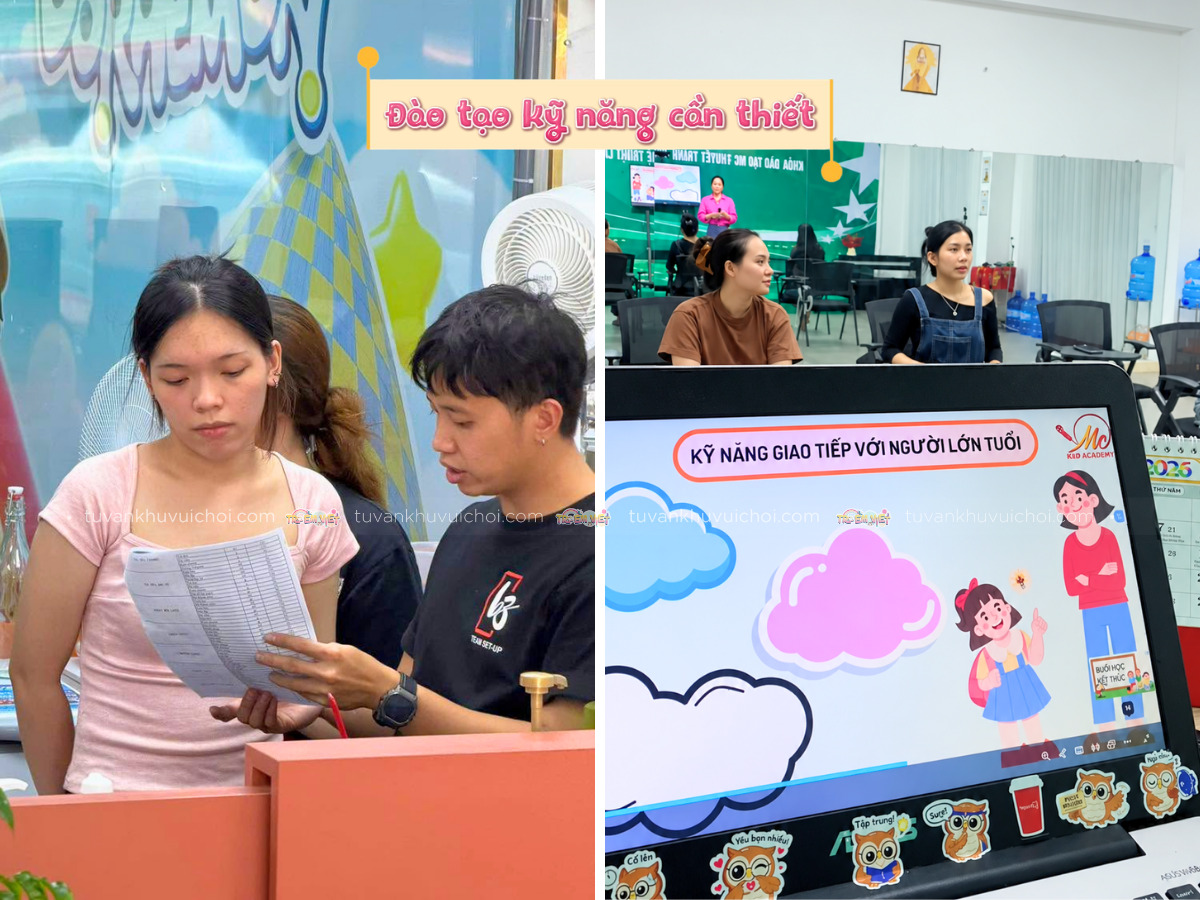 Đào tạo nhân viên để đáp ứng các tiêu chuẩn và kỹ năng cần thiết